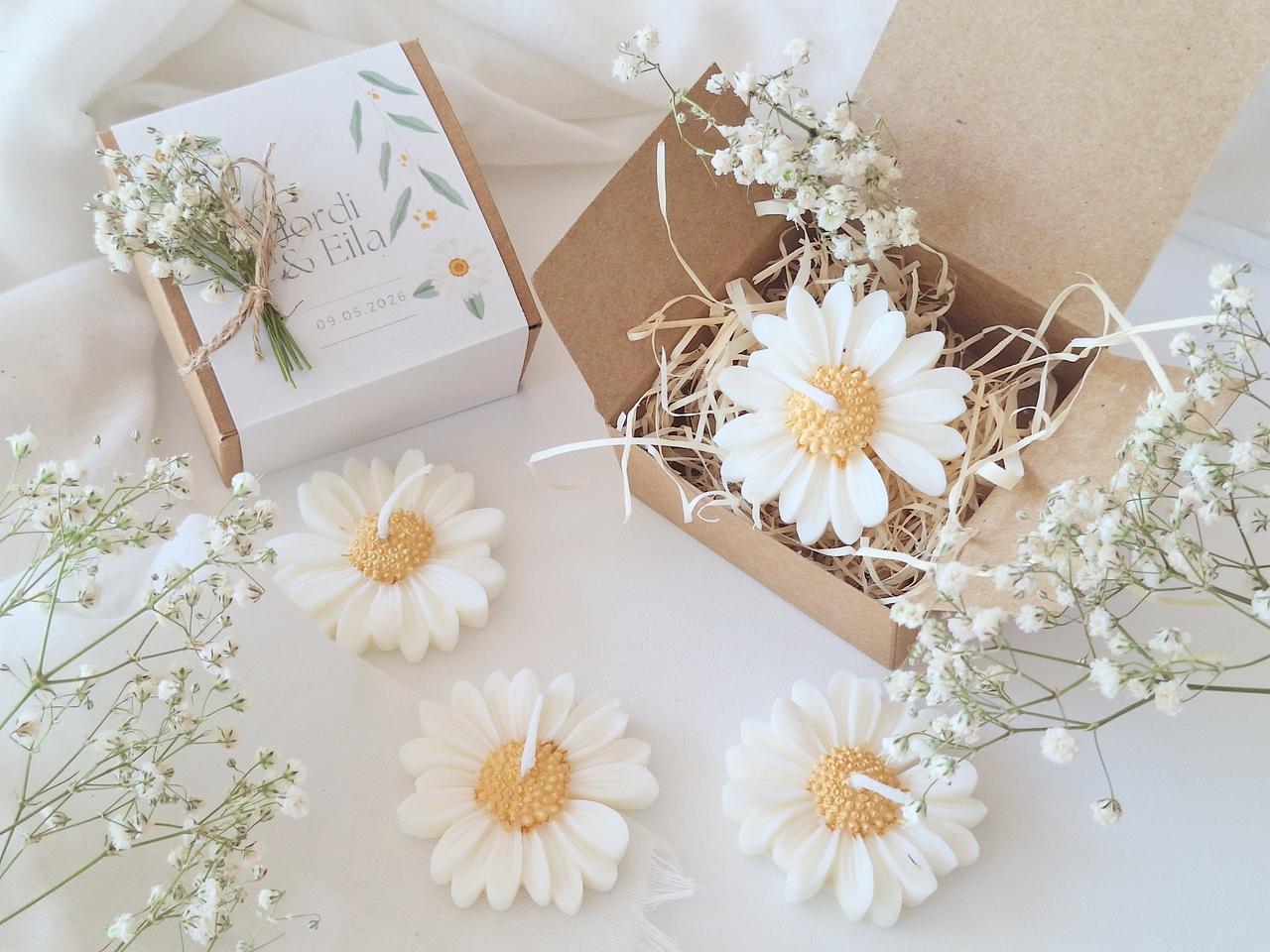 Regalos originales bodas invitados: velas eco