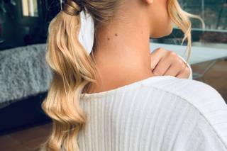 Recogidos invitada boda: coleta estilo mohicano con trenzado superior