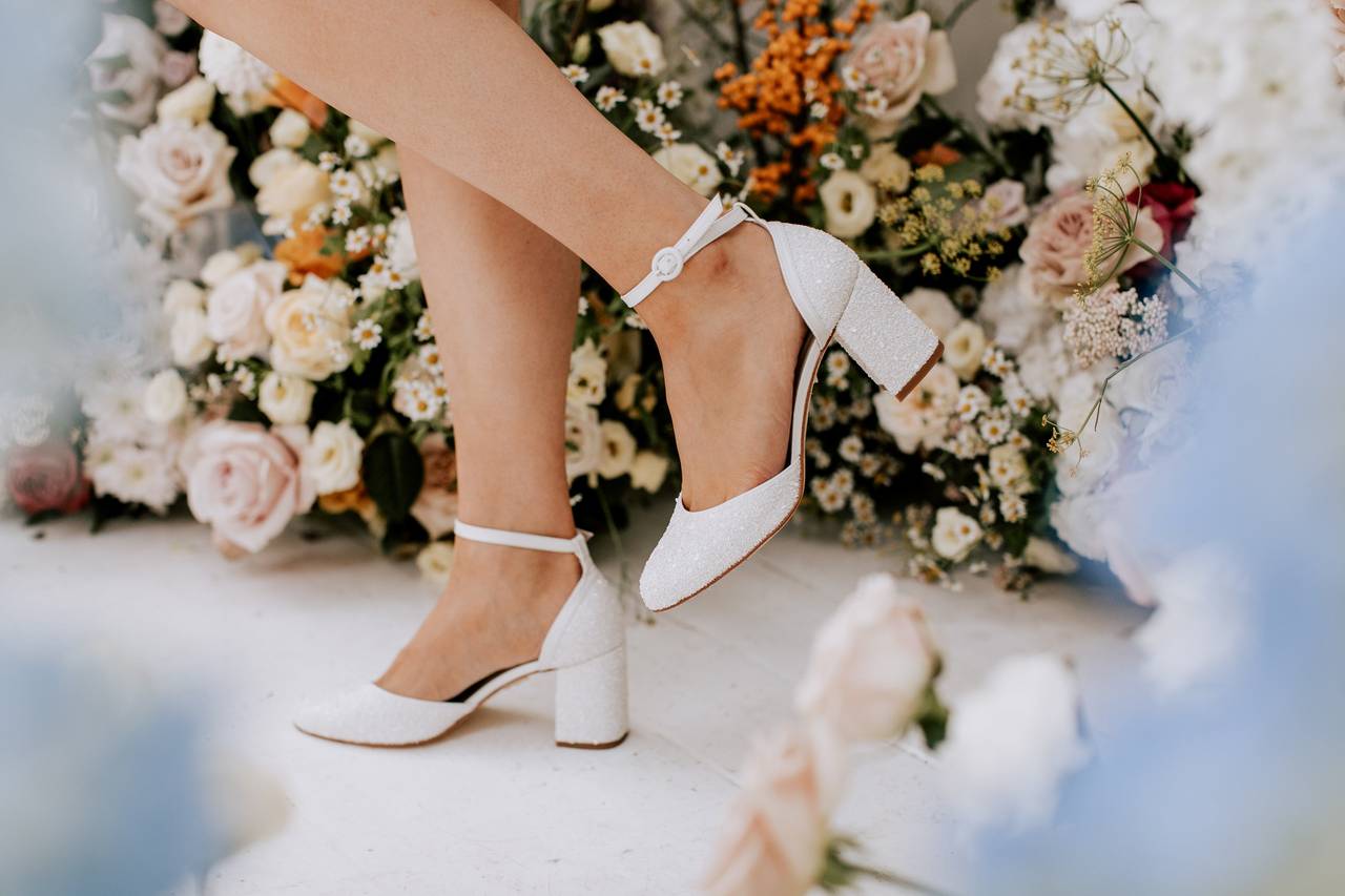 Zapatos de novia cómodos con estilo