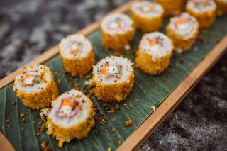 Aperitivos para bodas: bandeja de sushi