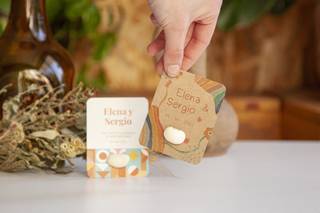 regalo de boda ecológico: kit de semillas plantable personalizado