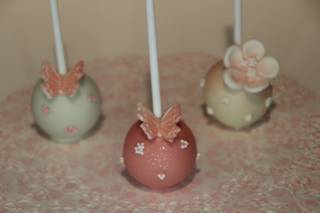 Decoración de cake pops para bodas