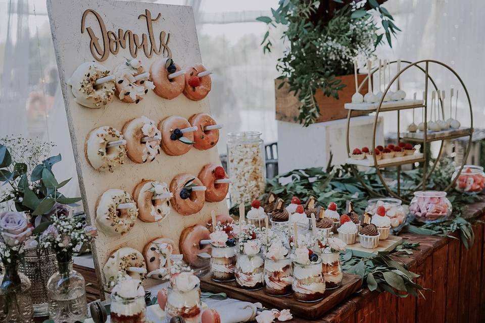 Candy bar de boda: ideas para montarlo y convertirlo en el rincón más dulce