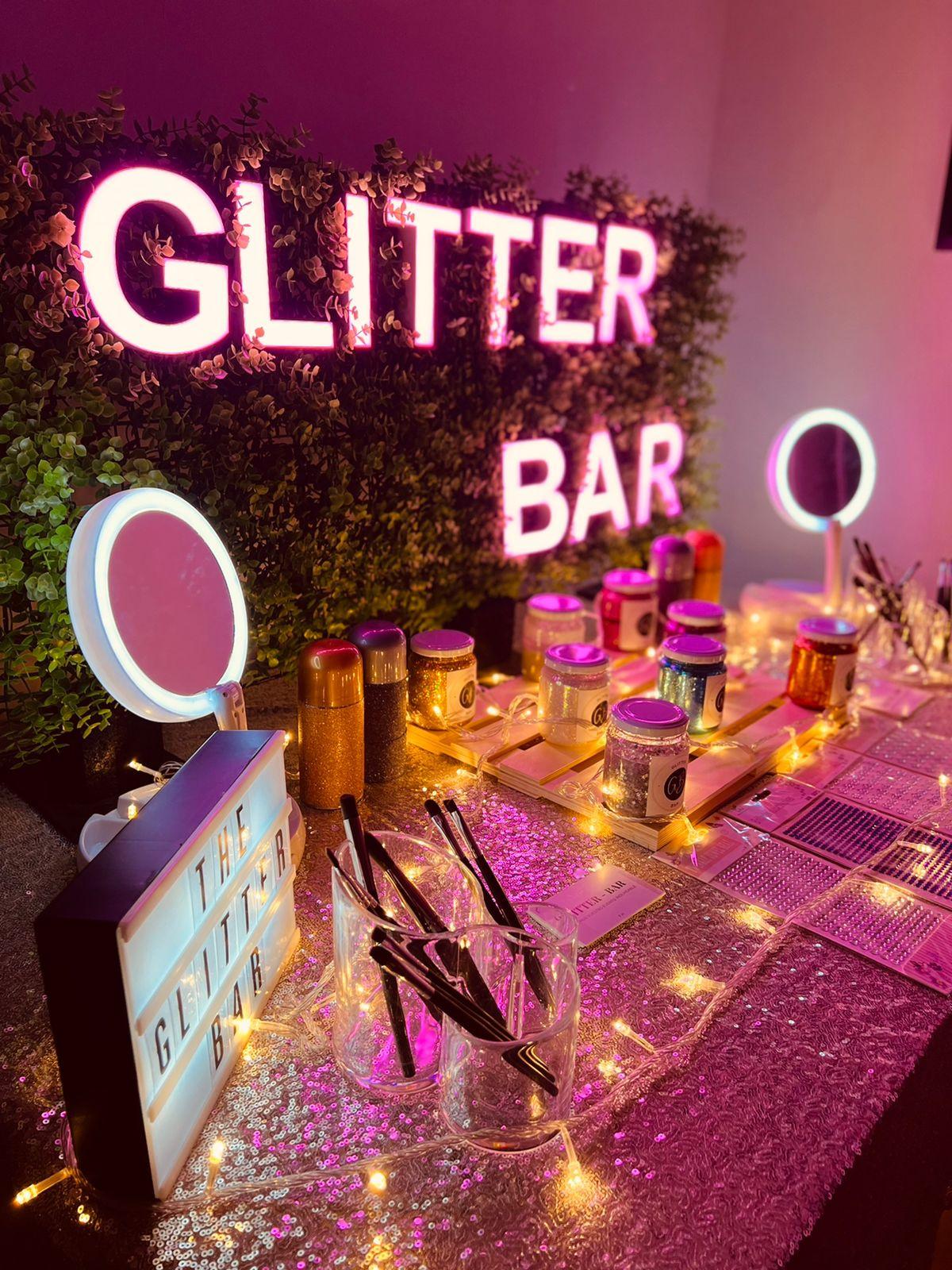 Glitter bar para bodas Ponedle brillo y diversión al gran día