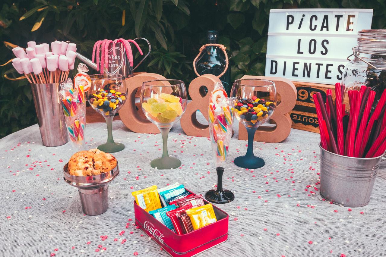 40 frases para decorar vuestro 'candy bar' o mesa dulce