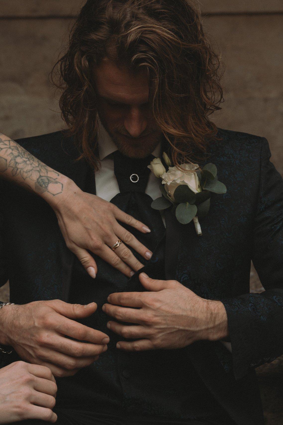 Nudos de corbata para novio