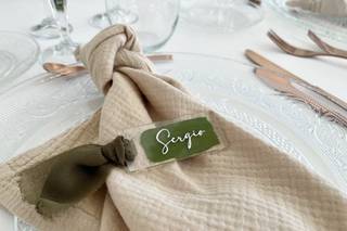 Marcasitios boda en metacrilato