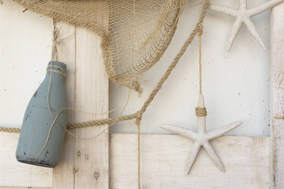 Habéis pensado en decorar la boda con estrellas de mar?