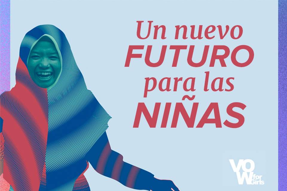 Cartel maltrato infantil: Un nuevo futuro para las niñas