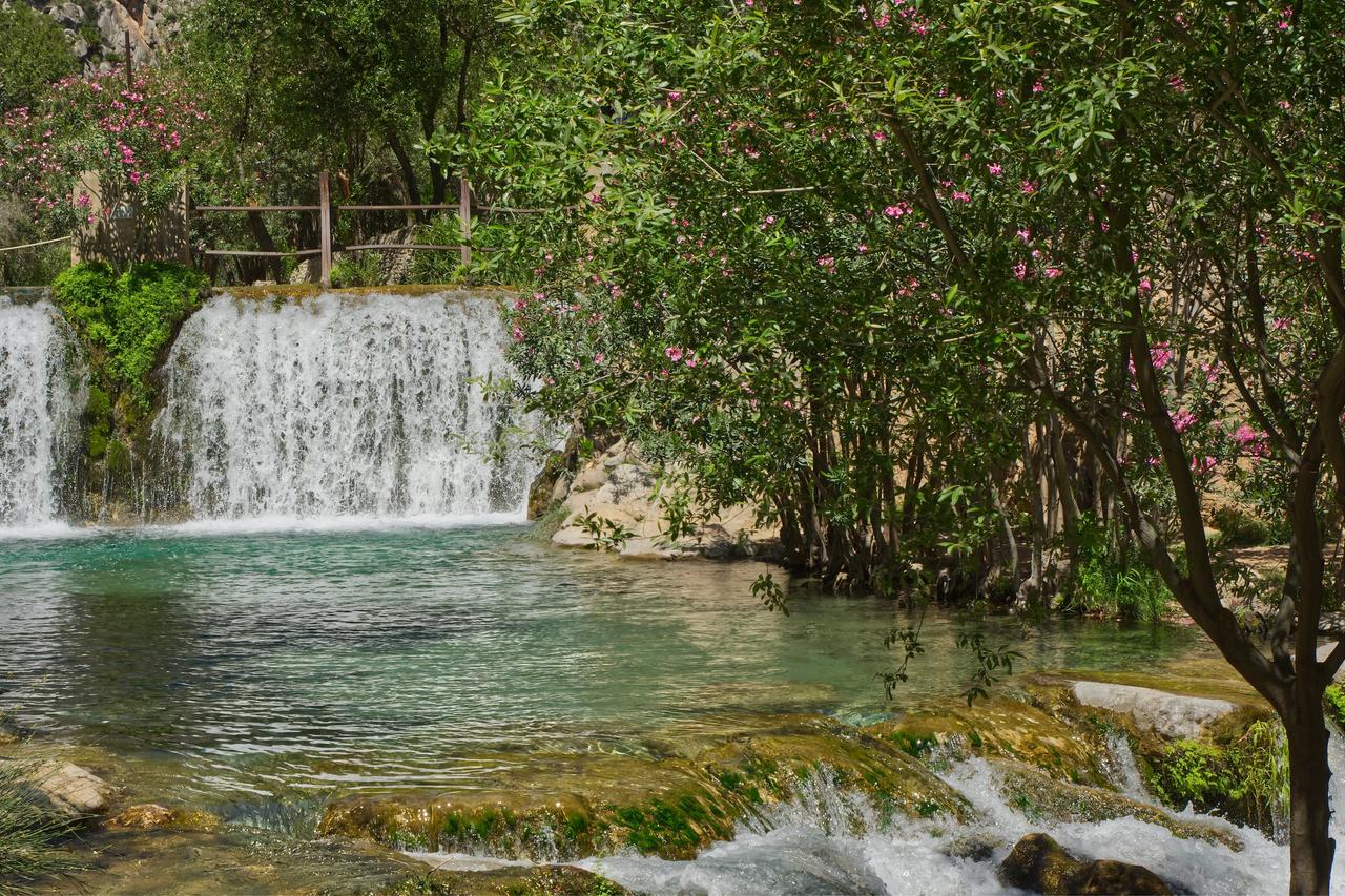 Mini cascadas en las Fonts d'Algar en la Costa Blanca