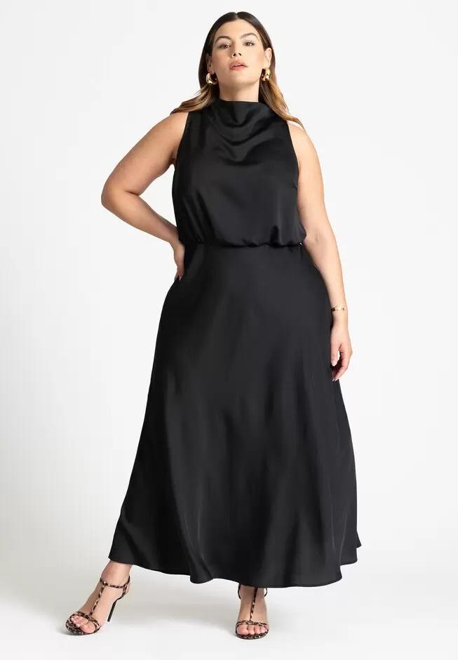 Vestidos negros de bodas para gorditas