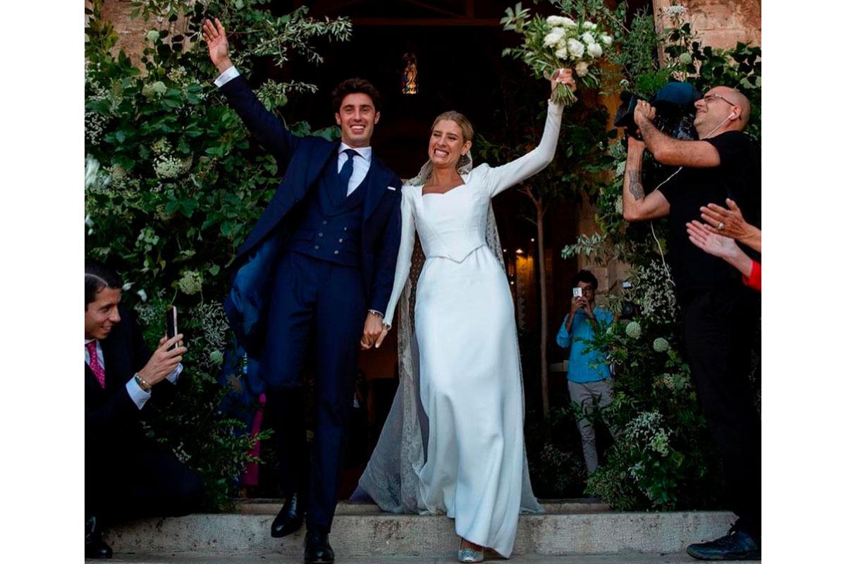 Boda de Teresa Andrés Gonzalvo sus tres vestidos y los looks de las