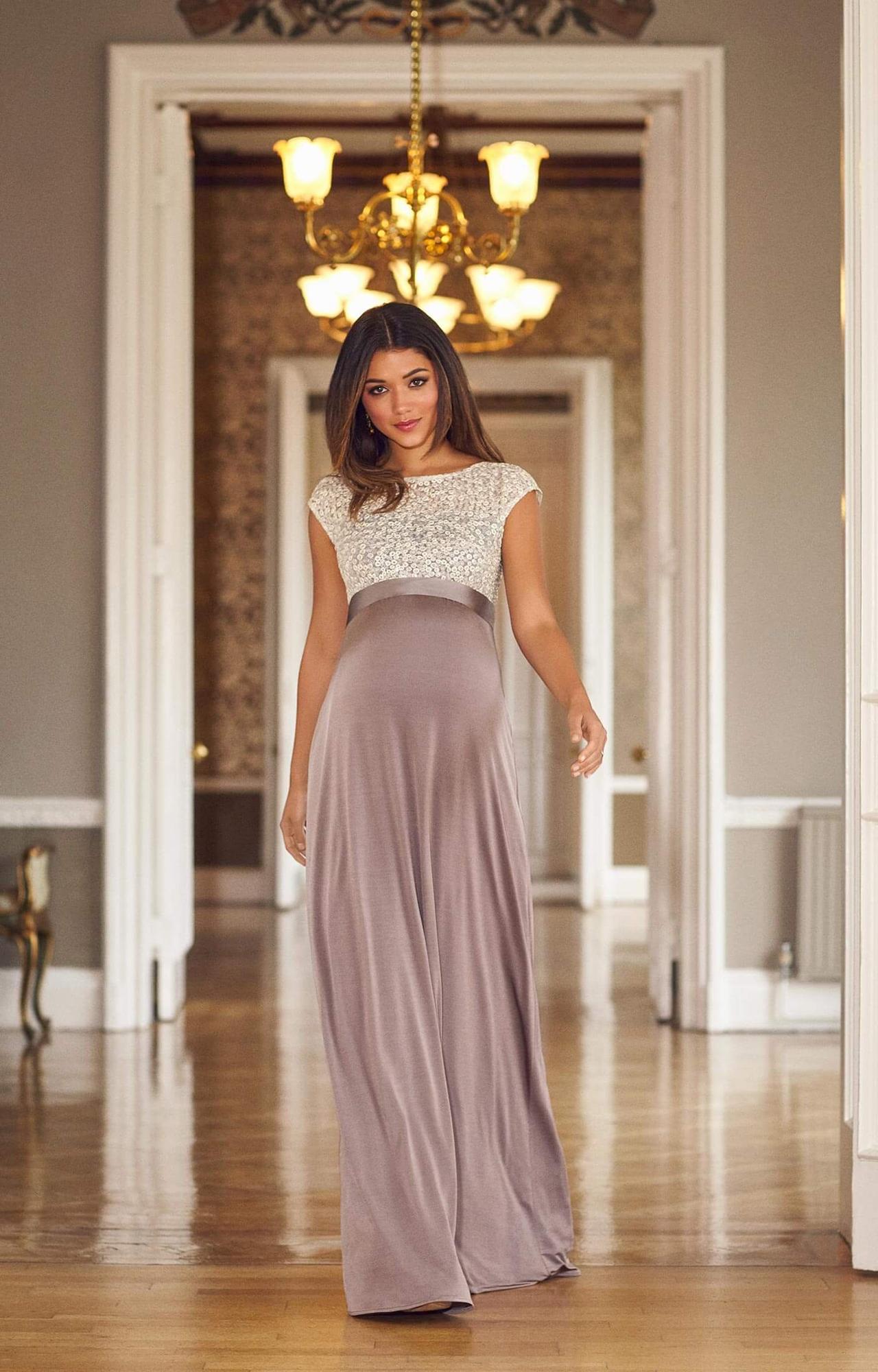 Empotrar Adición coro 35 vestidos de fiesta premamá para invitadas embarazadas que te  solucionarán una boda