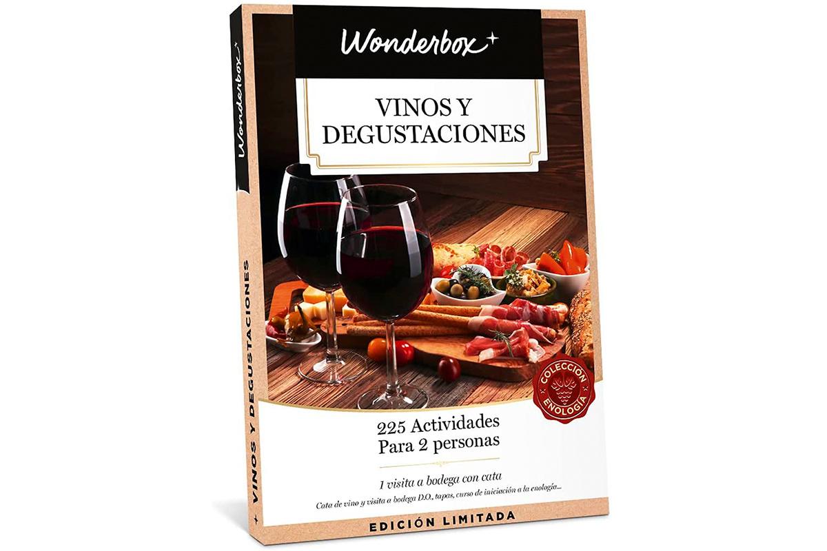Caja de experiencias de Wonderbox: Vinos y degustaciones