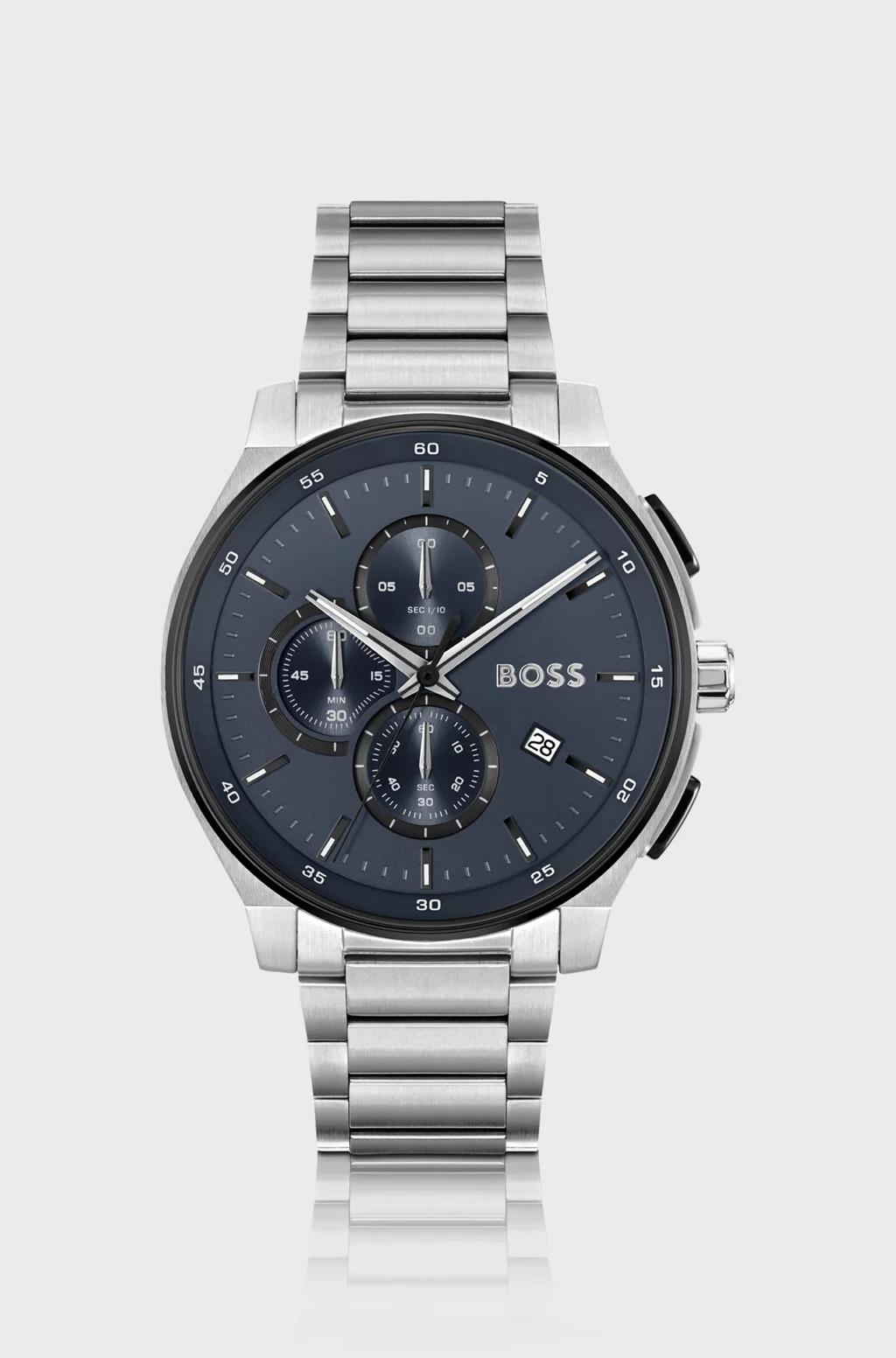 Reloj boda hombre: reloj con esfera azul, de BOSS