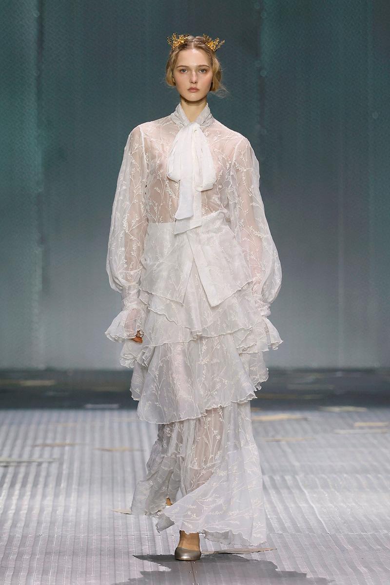 vestidos de novia con transparencias