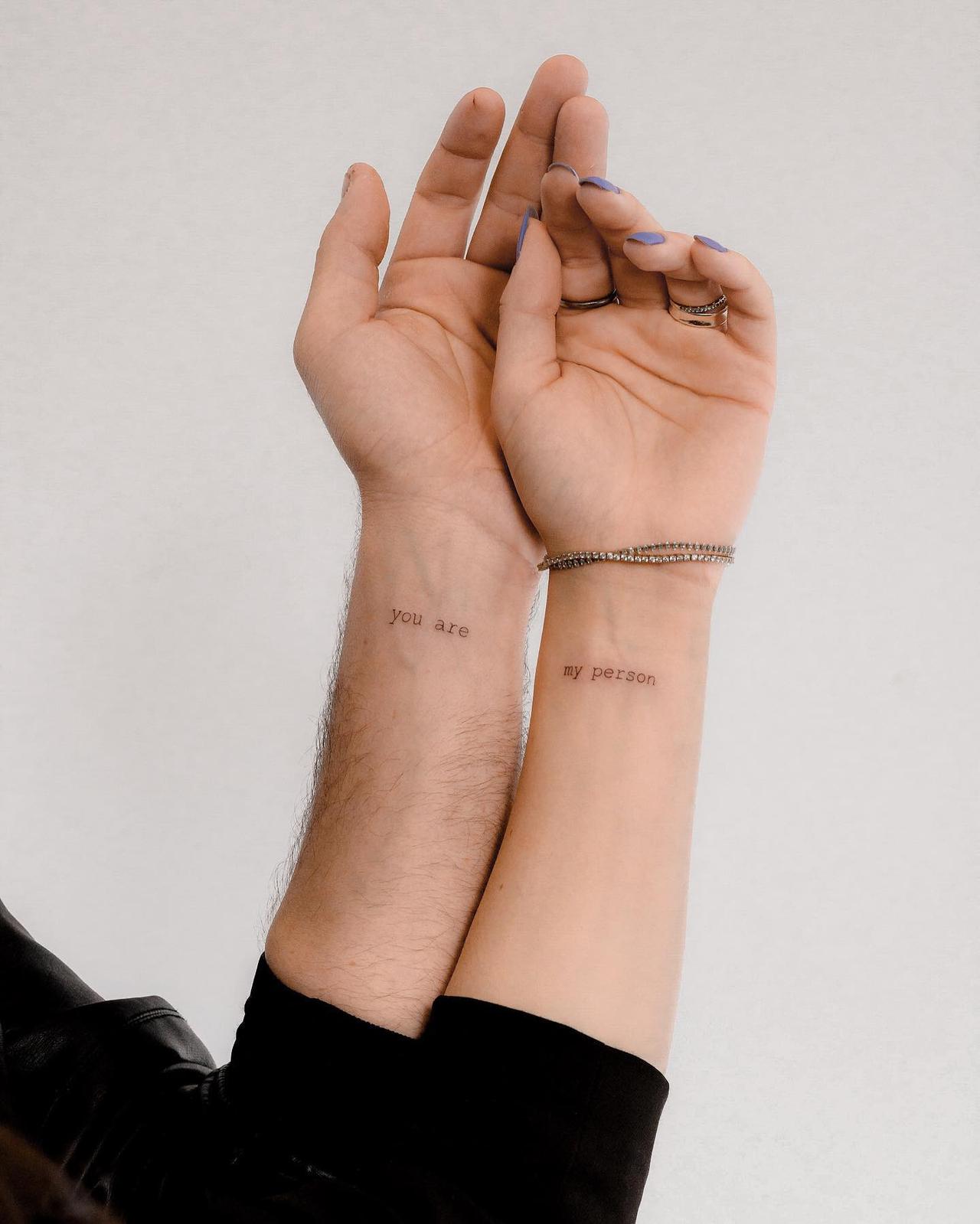 Tatuajes en pareja