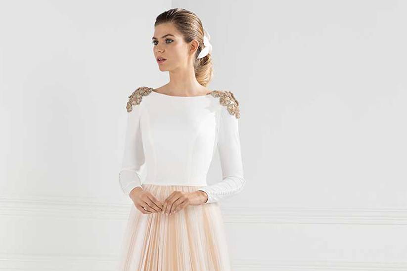 Vestidos de novia Franc Sarabia 2020: elegancia y originalidad