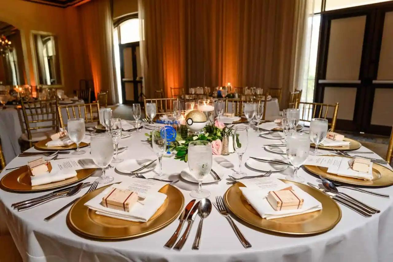 Decoración de boda con temática Pokémon