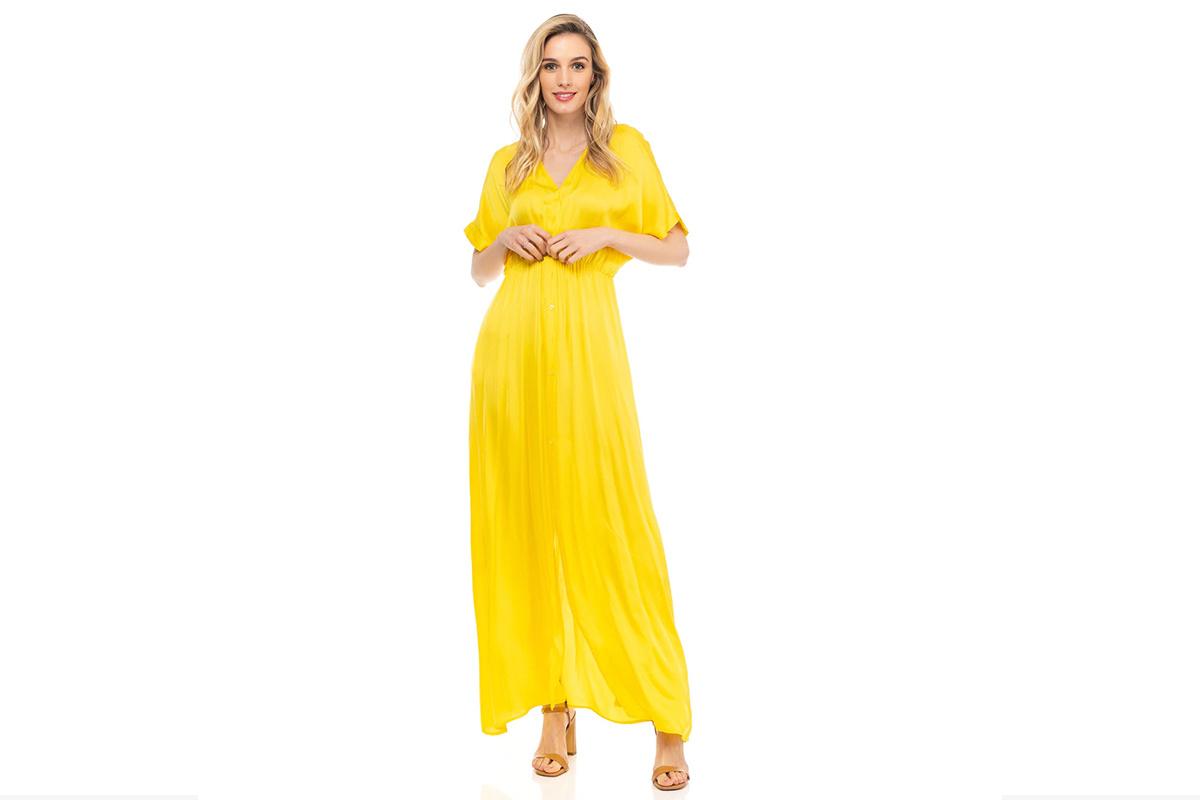 Cómo Combinar un Vestido Amarillo? — [ 20 Looks ]  Vestido amarillo,  Combinar vestido amarillo, Vestidos amarillos cortos