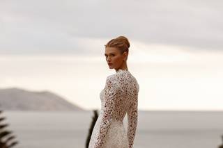 Vestido boda civil de encaje