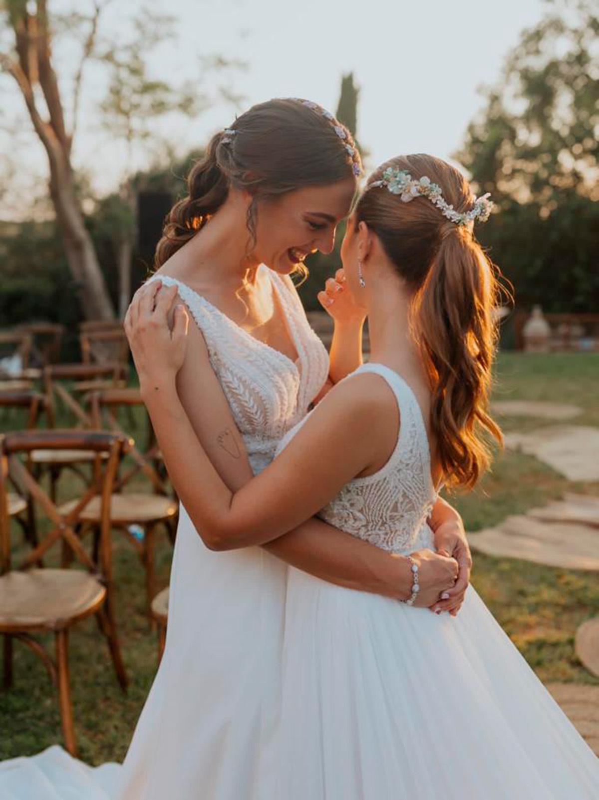 Celebrar una gran boda al casarse por lo civil