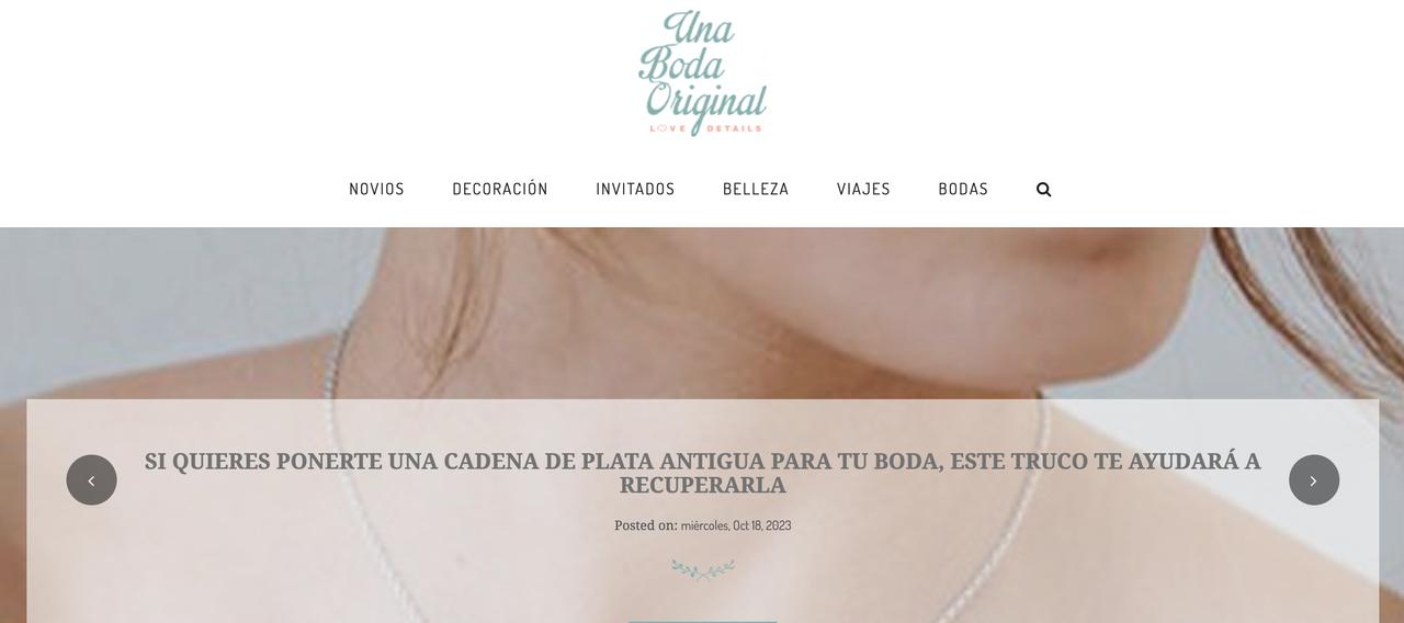 Blog boda: Una boda original