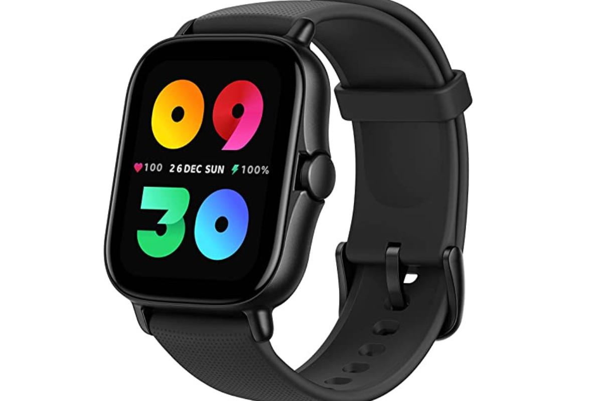 reloj inteligente negro