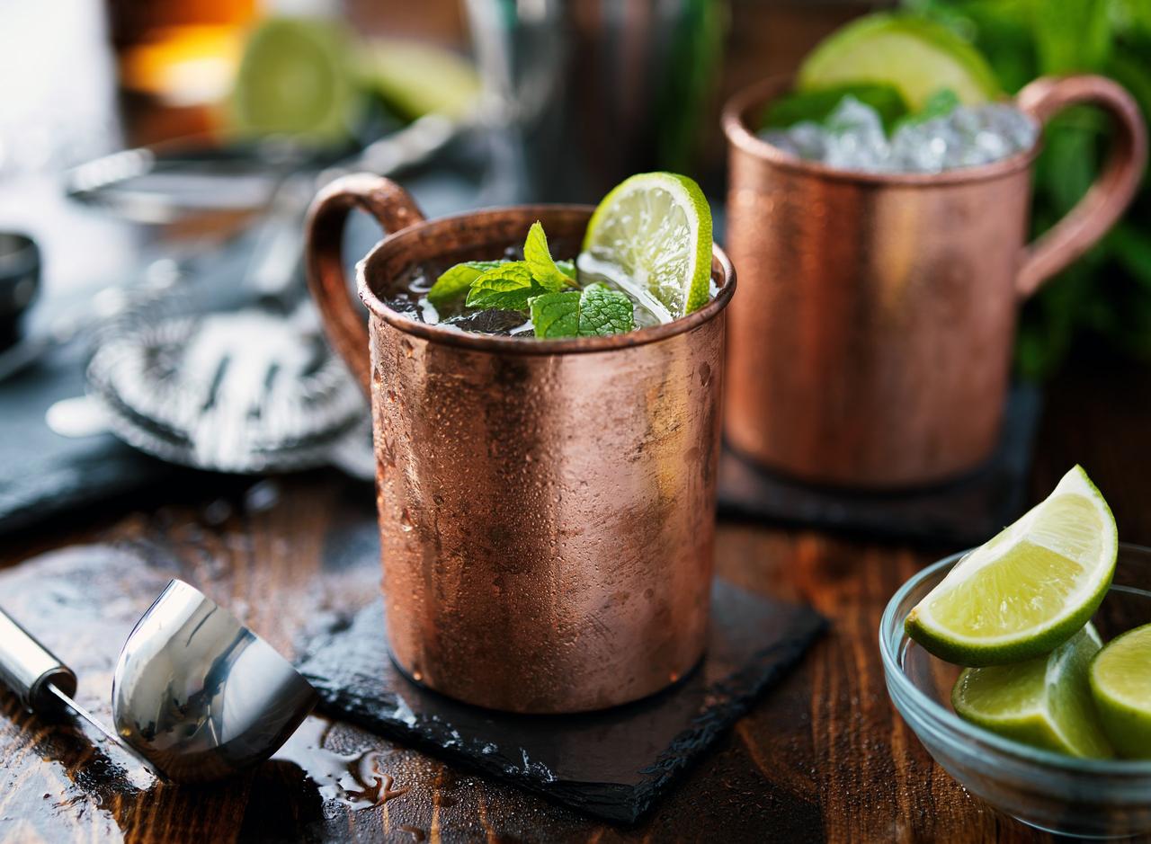 Cócteles elegantes: Moscow Mule