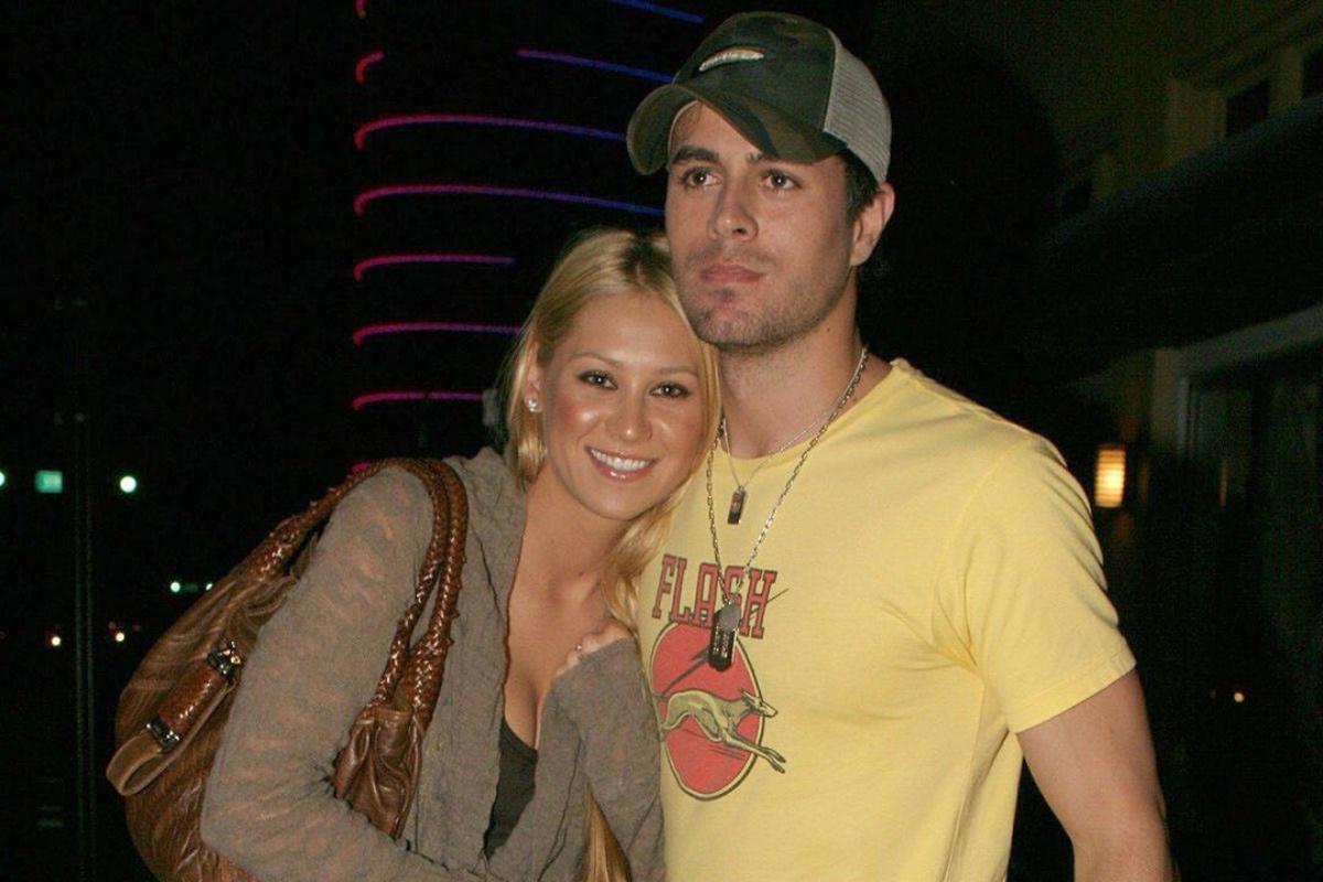 Enrique Iglesias y Anna Kournikova