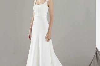 Vestidos de novia sencillos y elegantes, con cintura marcada