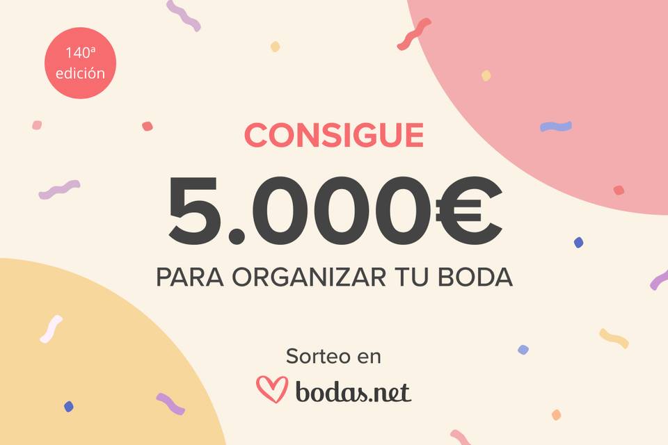 Sorteo de Bodas.net de 5.000 euros: ganadores edición 140 del mes de junio de 2024