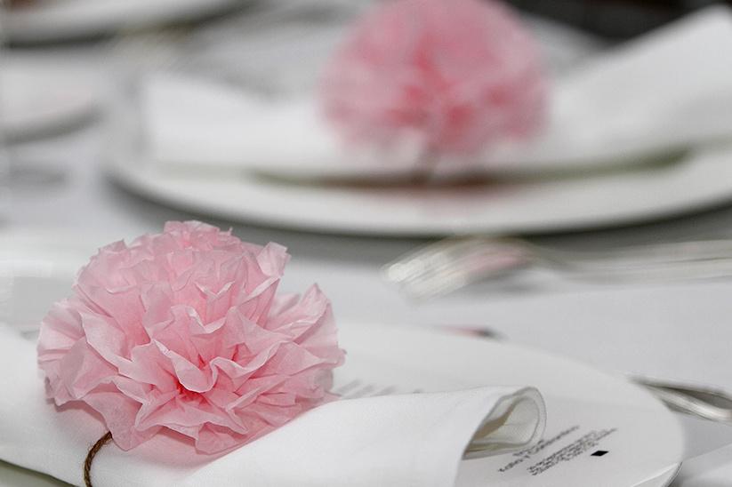 10 estilos de servilleteros personalizados para bodas