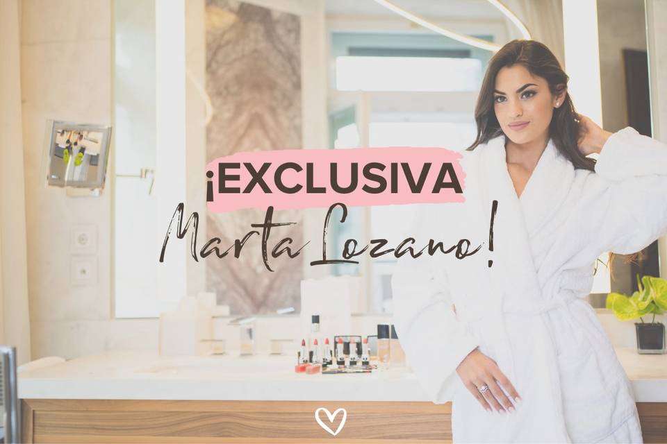 Marta Lozano: así ha sido su prueba de maquillaje de novia