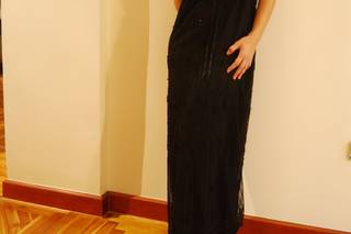 vestidos de boda de invitada cuello barco