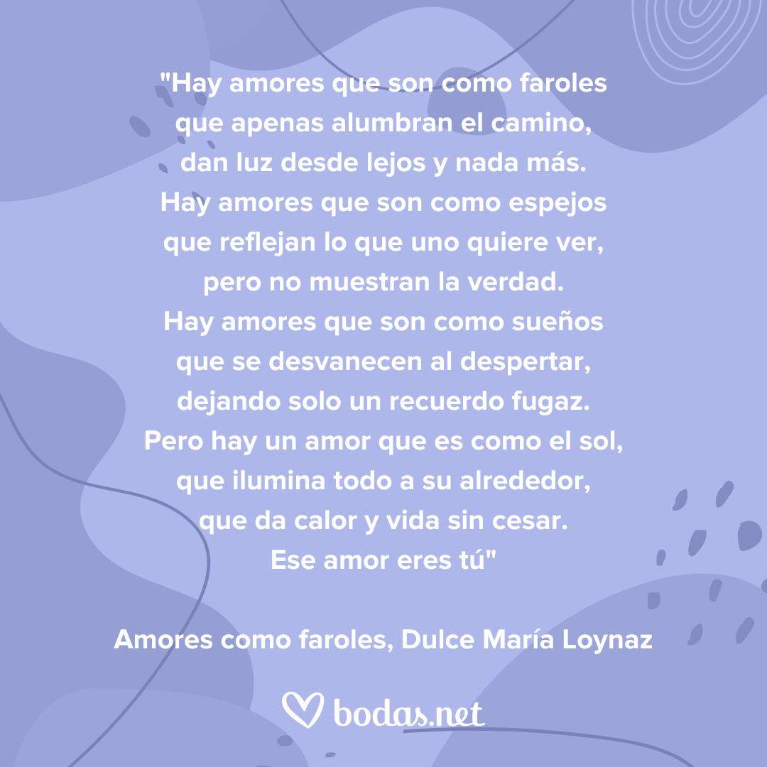 Poemas de amor cortos: Amores como faroles, de Dulce María Loynaz