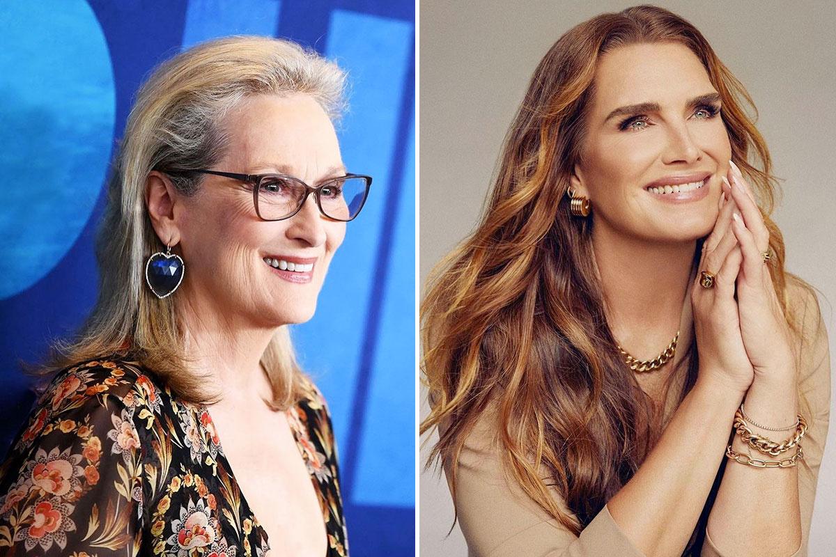 Meryl Streep y Brooke Shields