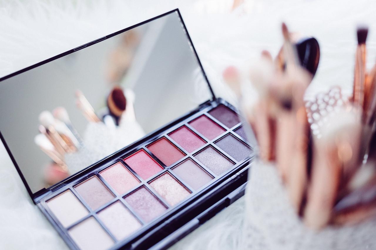Paleta de sombras de ojos
