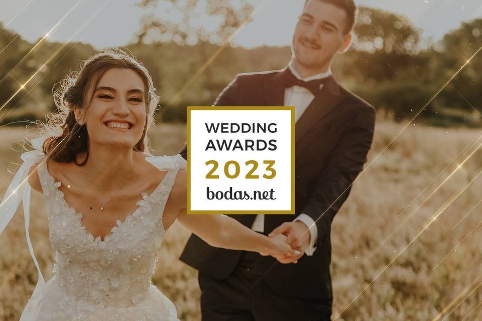 Portada de los premios Wedding Awards 2023 de Bodas.net