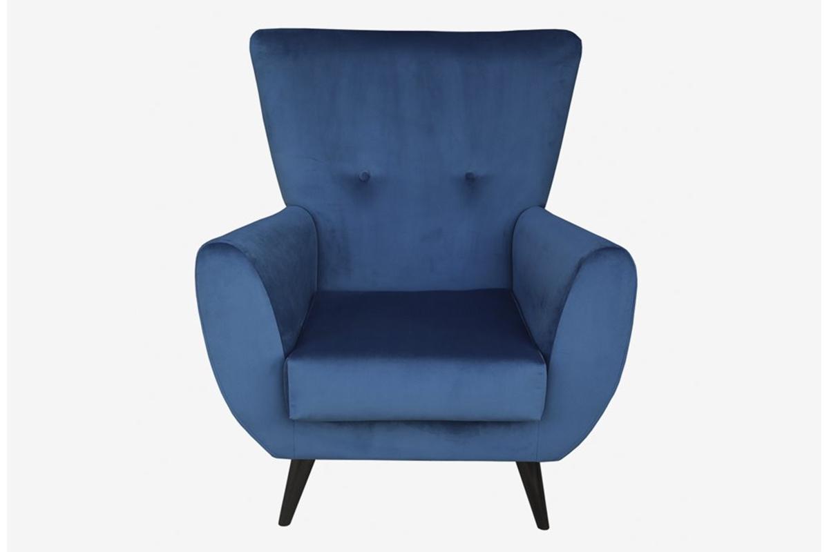 Regalos Bodas de Oro: sillón azul de líneas contemporáneas