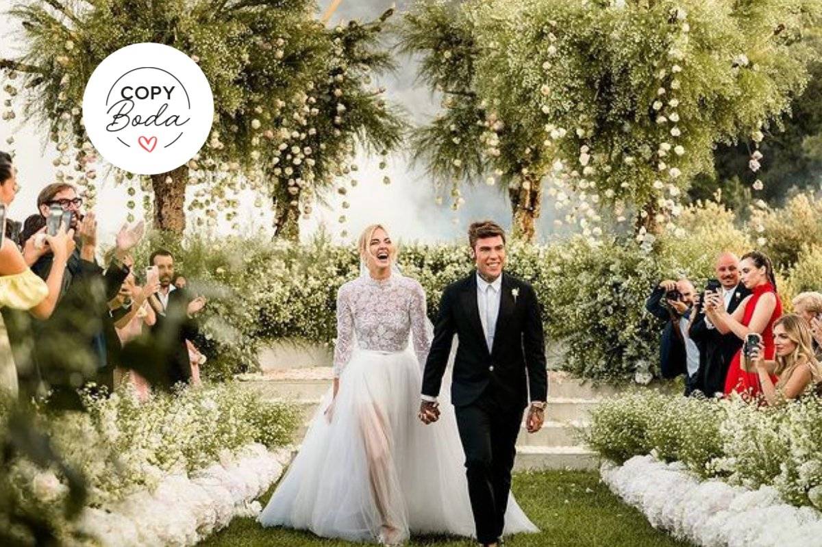 Copy boda: qué envidiar (y tener) de la Chiara Ferragni y Fedez