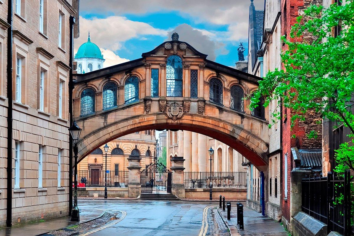 Oxford en el sur de Inglaterra