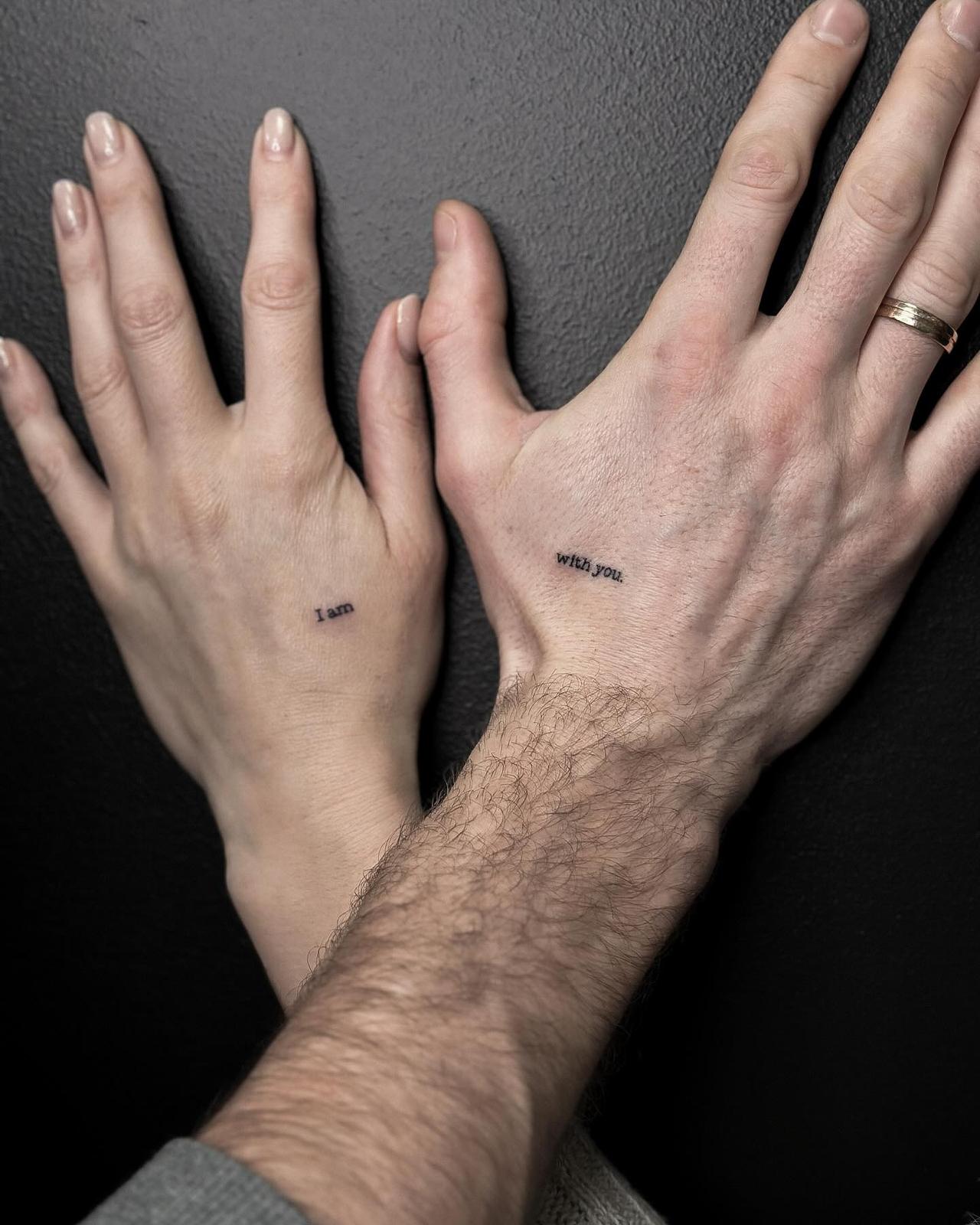 Tatuajes en pareja