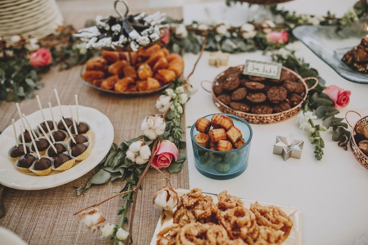Mesa de dulces para una boda