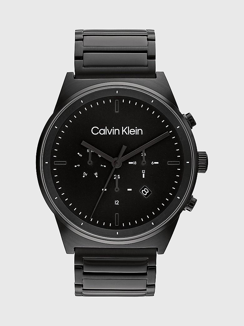 Reloj hombre boda: reloj totalmente en negro, de Calvin Klein