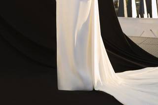 Vestidos novia manga larga sencillos