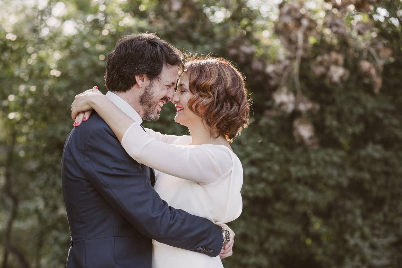 Besos y abrazos Imágenes de abrazos el día de la boda