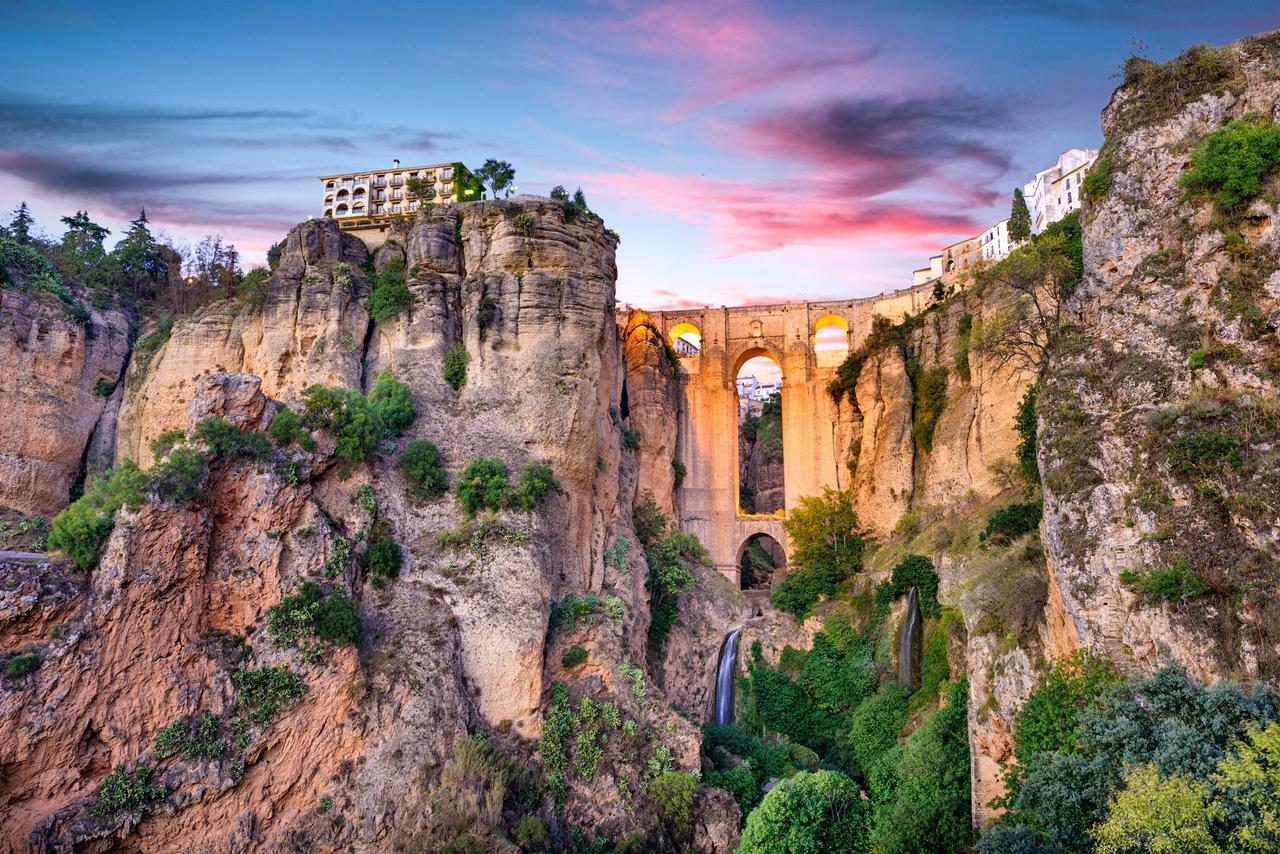 Puente Nuevo en Ronda, Andalucía