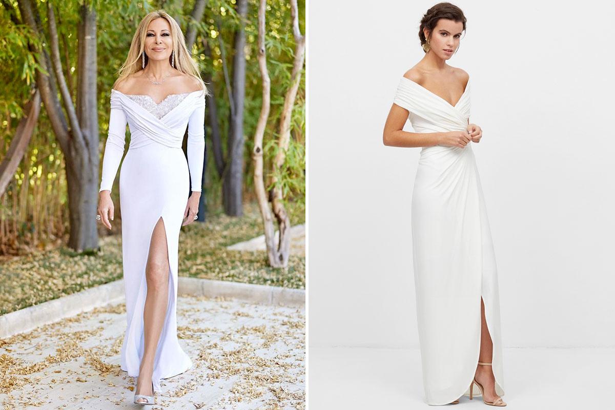 Estos son los vestidos blancos de famosas que toda futura novia necesita  ver!