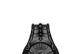 Reloj hombre boda: reloj deportivo todo en negro, de Diesel